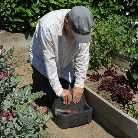 repose genoux de jardinage