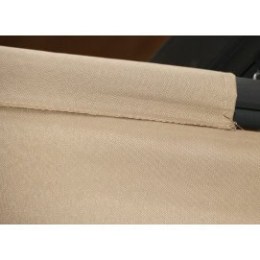 Tonnelle de jardin aluminium beige 3 x 3 m