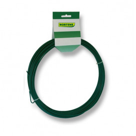 Fil de fer plastifié vert 1,2 mm x 25 m