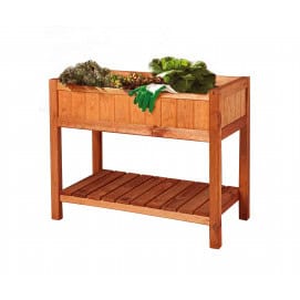 jardin en bois surélevé