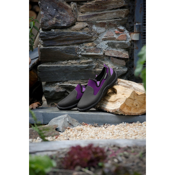 Chaussures de jardin néoprène violet