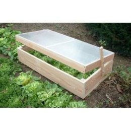 châssis de jardin en bois français