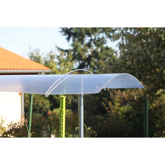 Abri pour tomates en polycarbonate