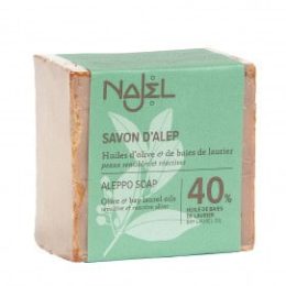 Savon d'Alep 40 % huile de laurier 200 g