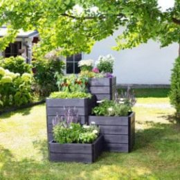 Carré potager plastique modulable H 25 cm
