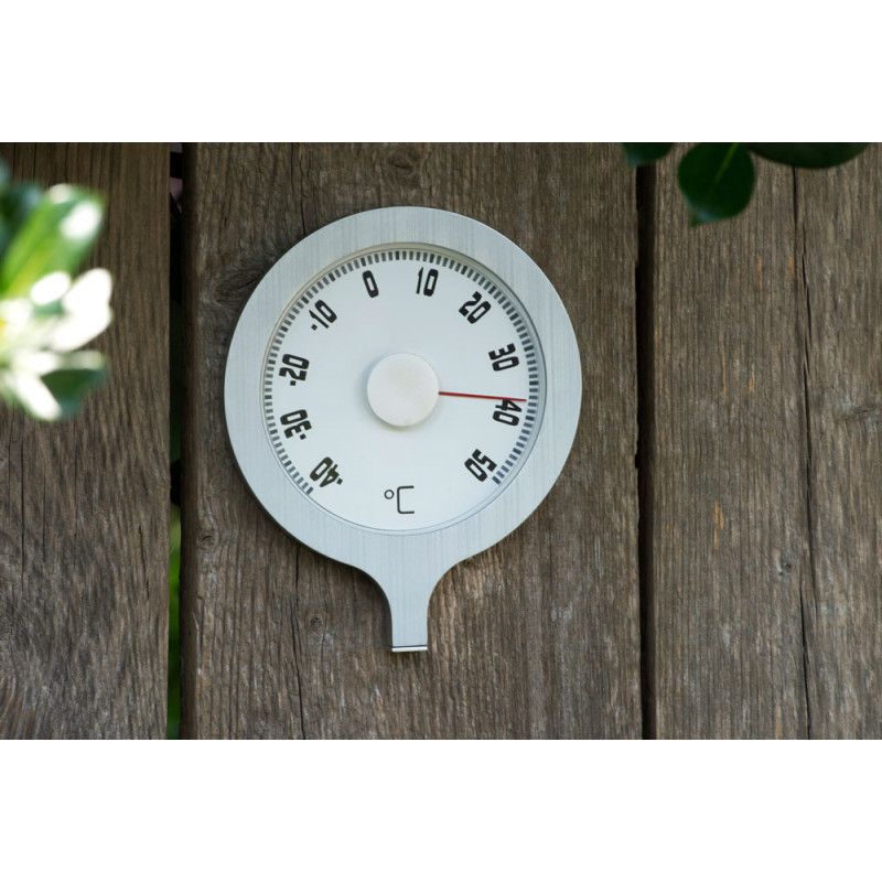 Thermomètre de jardin extérieur interieur 25 cm thermomètre de
