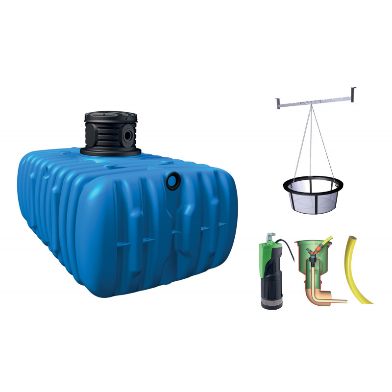 Comment équiper et utiliser une cuve enterrée de récupération d'eau de  pluie ?