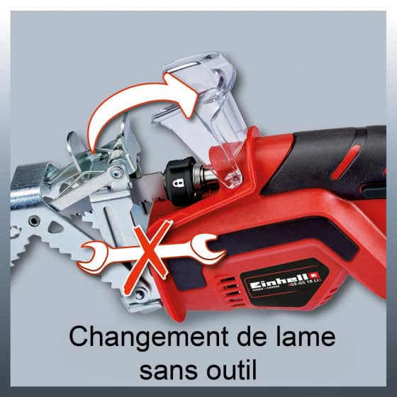 Coupe branche electrique sans fil Einhell