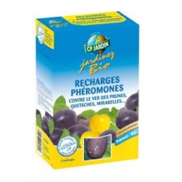 2 recharges piège à phéromone contre le vers des prunes