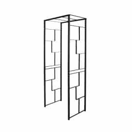 Arche de jardin métal gris anthracite