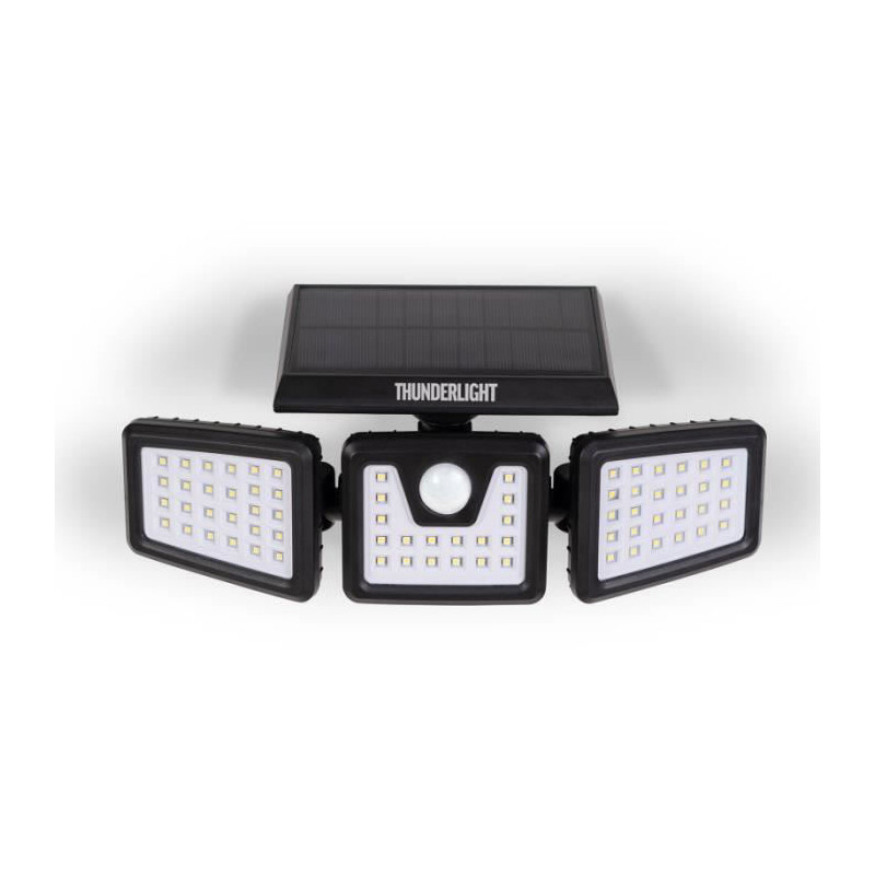Spot Solaire Exterieur 3 modes d'éclairage, CLY Projecteur LED