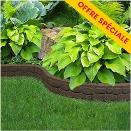 Bordure flexible effet pierre 1,20m