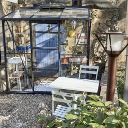 serre adossée de jardin