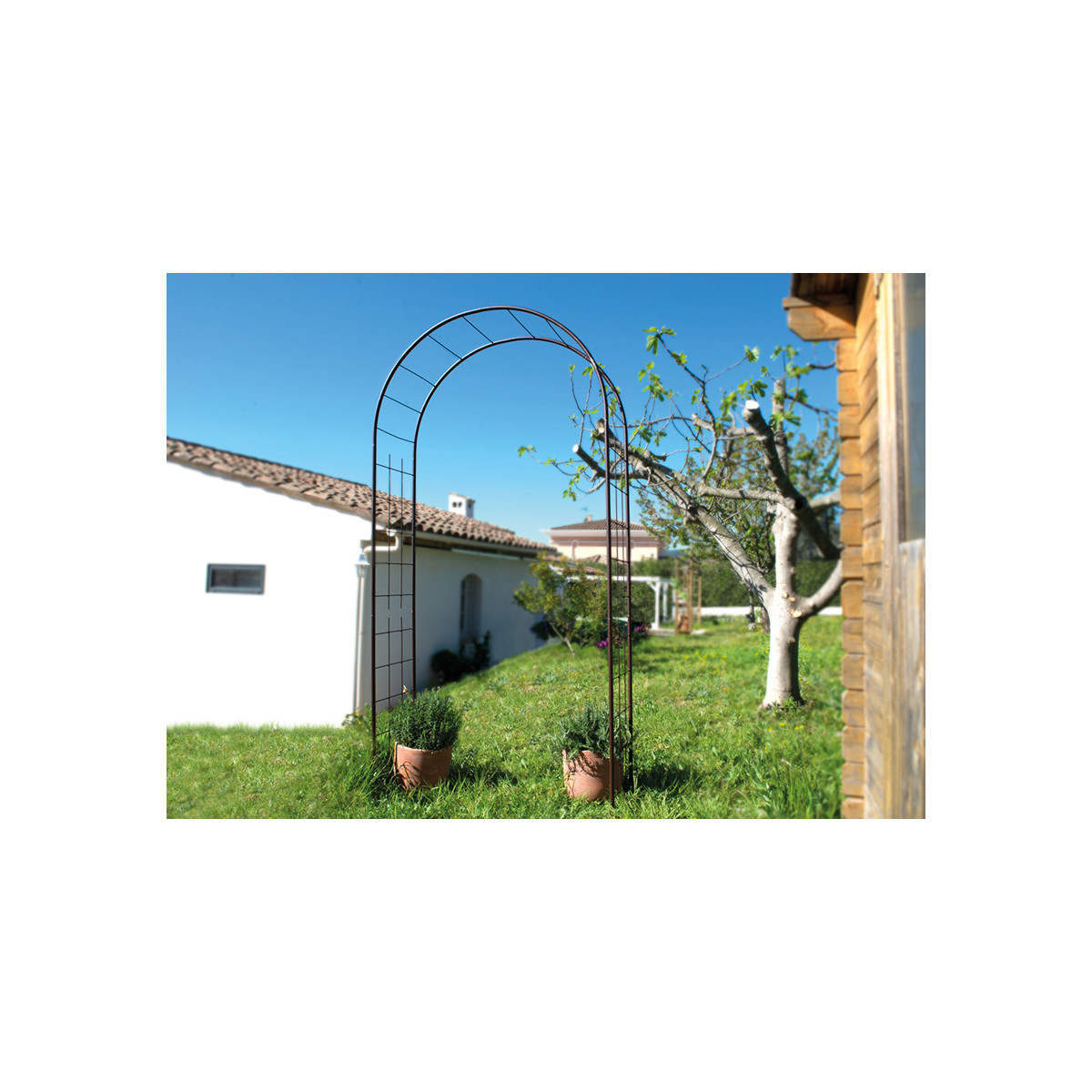 GYZD Fil de Fer de Jardin galvanisé 3 Mètres Suspension Tableau Jardinage Clôture de Fil Fer Métallique Enduit pour Clôture de Jardin Jardinage 