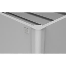 potager surélevé gris foncé métallique Biohort