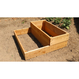 carré à étages en bois douglas