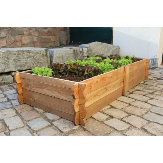 rectangle potager en bois hauteur 33cm