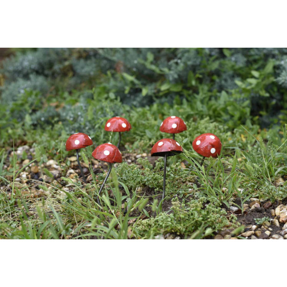 champignon décoratif d'extérieur pour jardin