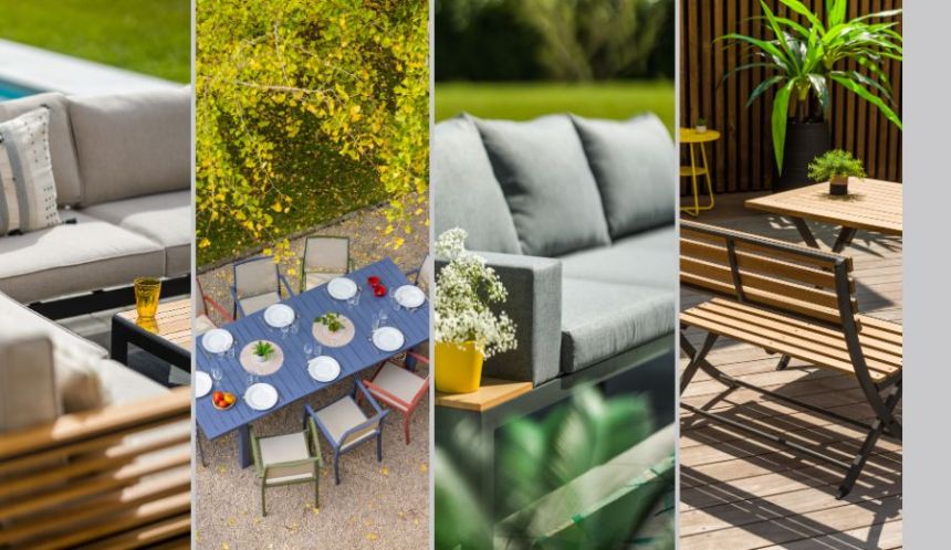 Découvrez les dernières tendances de salon de jardin !